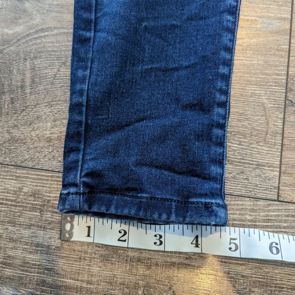 Banana Republic Size 6 / 28 Skinny Blue Jeans Denim Stretchy Ankle 27" Inseam - Picture 6 of 8